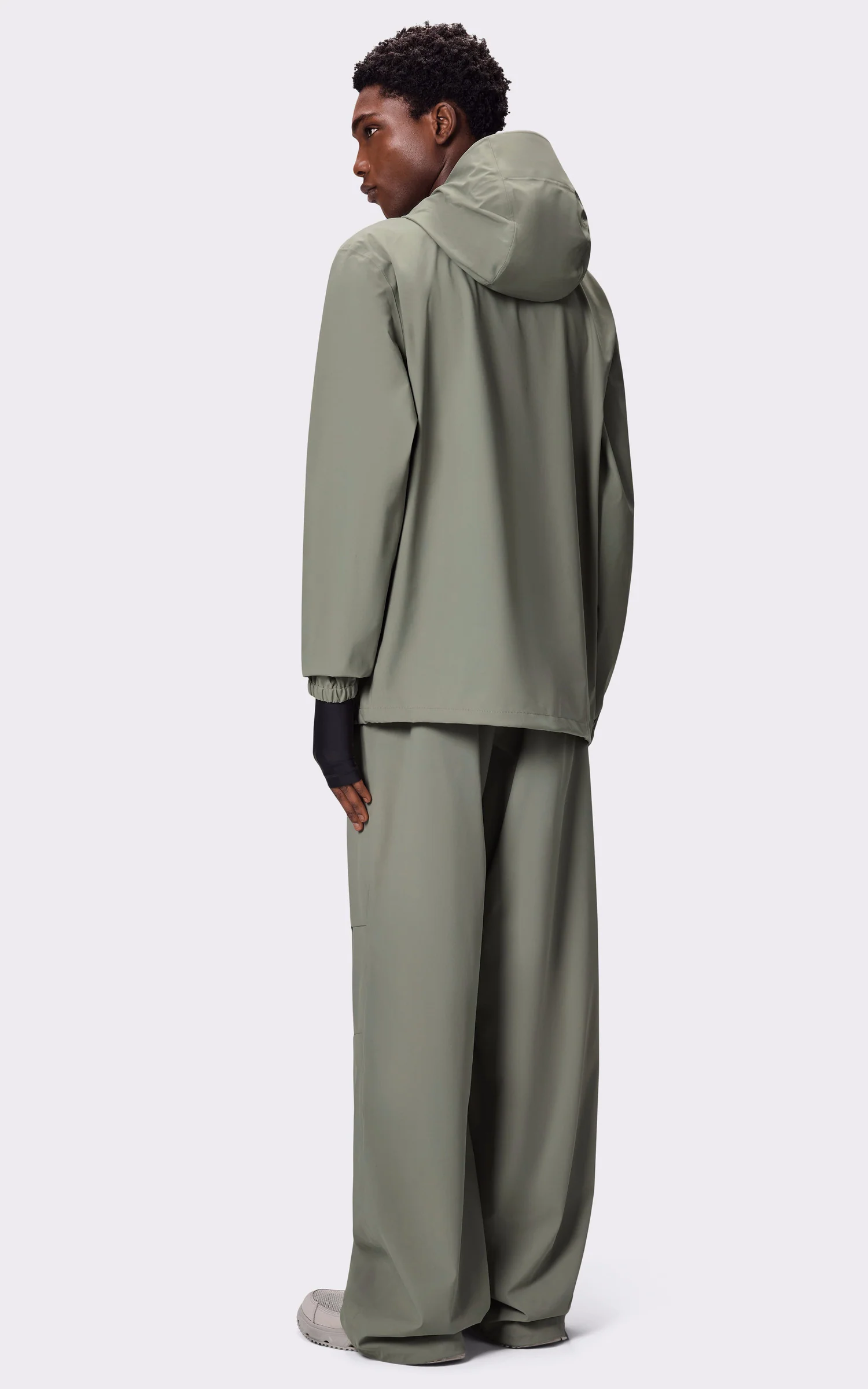 Coupe-vent 12420 SUVA HARDSHELL POCKET mixte kaki – Image 5
