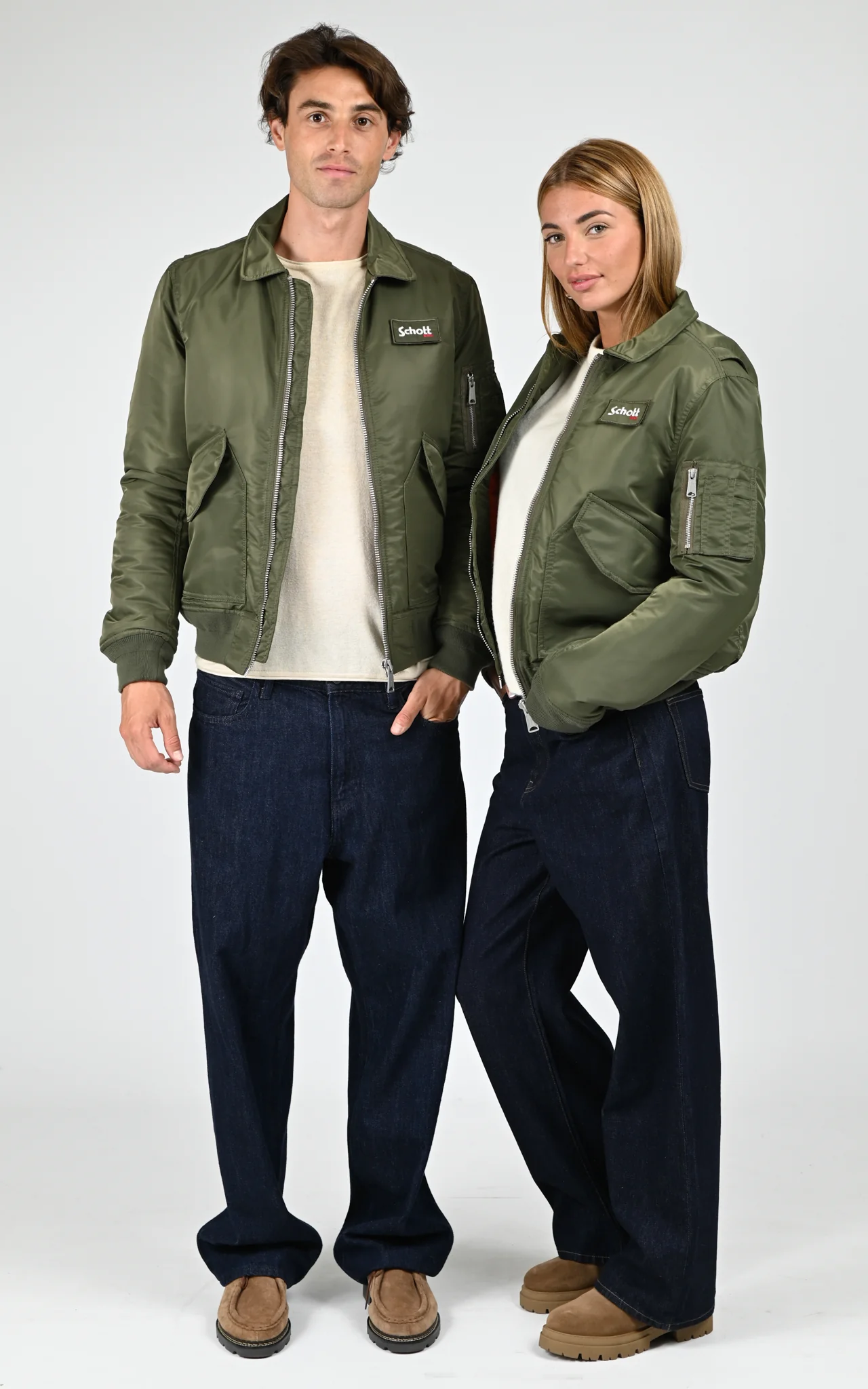 Bomber 210100 RS Army mixte kaki