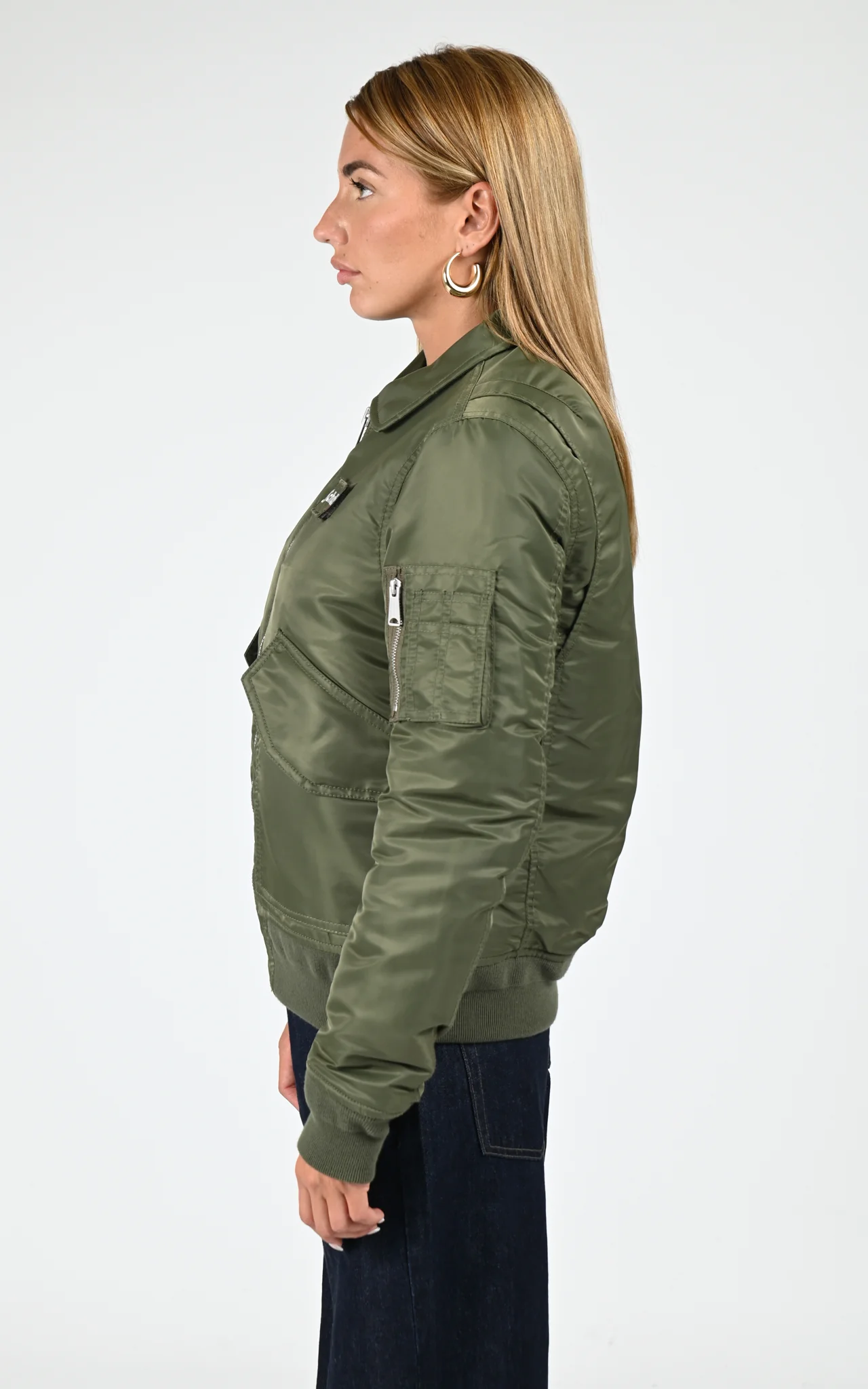 Bomber 210100 RS Army mixte kaki – Image 3