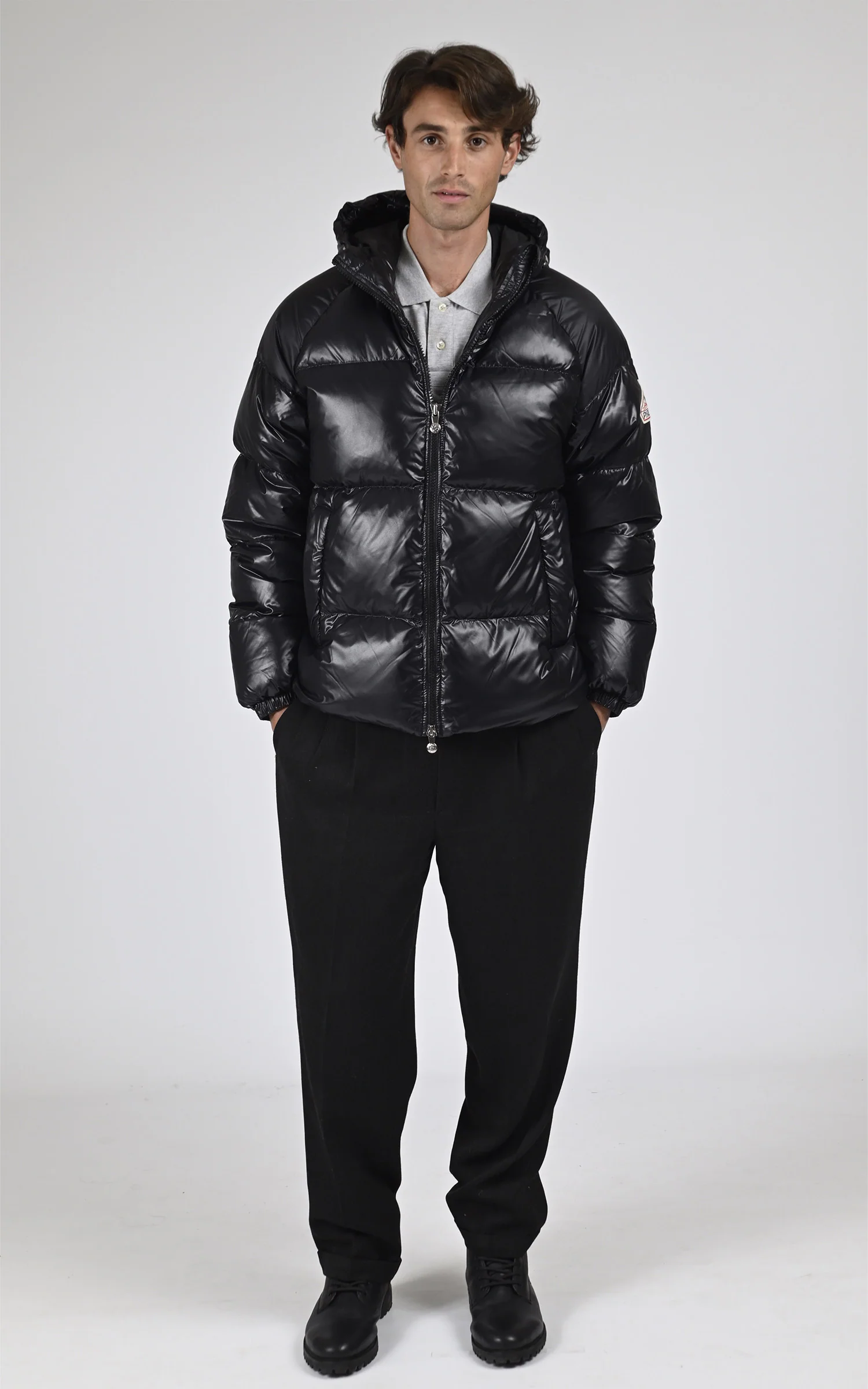 Doudoune oversize Sten mixte noir – Image 3